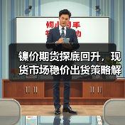 镍价期货探底回升,现货市场稳价出货策略解析(图1) 镍价期货探底回升,现货市场稳价出货策略解析(图1)