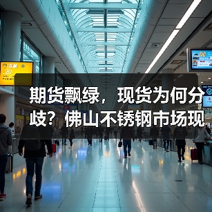 期货飘绿,现货为何分歧?佛山不锈钢市场现价格差异(图2) 期货飘绿,现货为何分歧?佛山不锈钢市场现价格差异(图2)