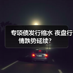 专项债发行缩水 夜盘行情跌势延续？（图1）