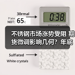 不锈钢市场涨势受阻 期货微调影响几何?年底行情难言乐观(图3) 不锈钢市场涨势受阻 期货微调影响几何?年底行情难言乐观(图3)