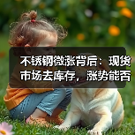 不锈钢微涨背后:现货市场去库存,涨势能否持续?(图4) 不锈钢微涨背后:现货市场去库存,涨势能否持续?(图4)