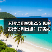 不锈钢期货涨255 现货市场让利出货?行情如何走?(图2) 不锈钢期货涨255 现货市场让利出货?行情如何走?(图2)