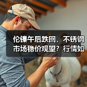 伦镍午后跌回,不锈钢市场稳价观望?行情如何?(图3) 伦镍午后跌回,不锈钢市场稳价观望?行情如何?(图3)