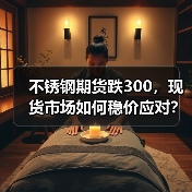 不锈钢期货跌300,现货市场如何稳价应对?(图2) 不锈钢期货跌300,现货市场如何稳价应对?(图2)