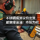 不锈钢现货议价出货,期货绿油油:市场为何持续承压?(图2) 不锈钢现货议价出货,期货绿油油:市场为何持续承压?(图2)