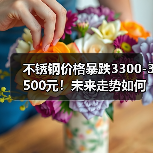 不锈钢价格暴跌3300-3500元!未来走势如何?(图1) 不锈钢价格暴跌3300-3500元!未来走势如何?(图1)