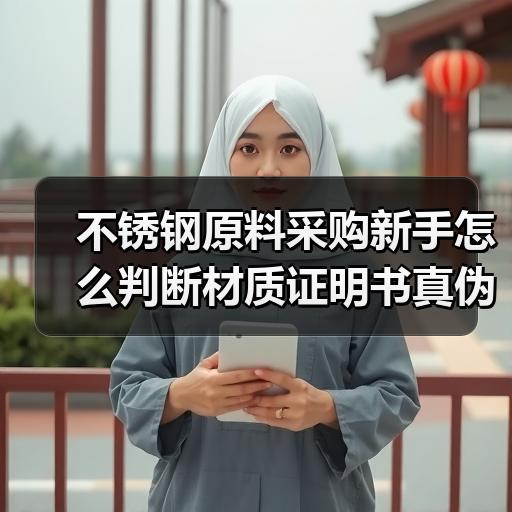不锈钢原料采购新手怎么判断材质证明书真伪
