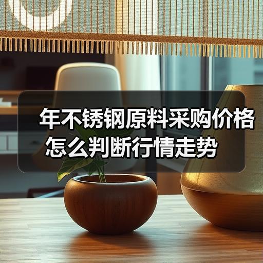 年不锈钢原料采购价格怎么判断行情走势