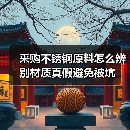采购不锈钢原料怎么辨别材质真假避免被坑