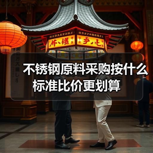 不锈钢原料采购按什么标准比价更划算